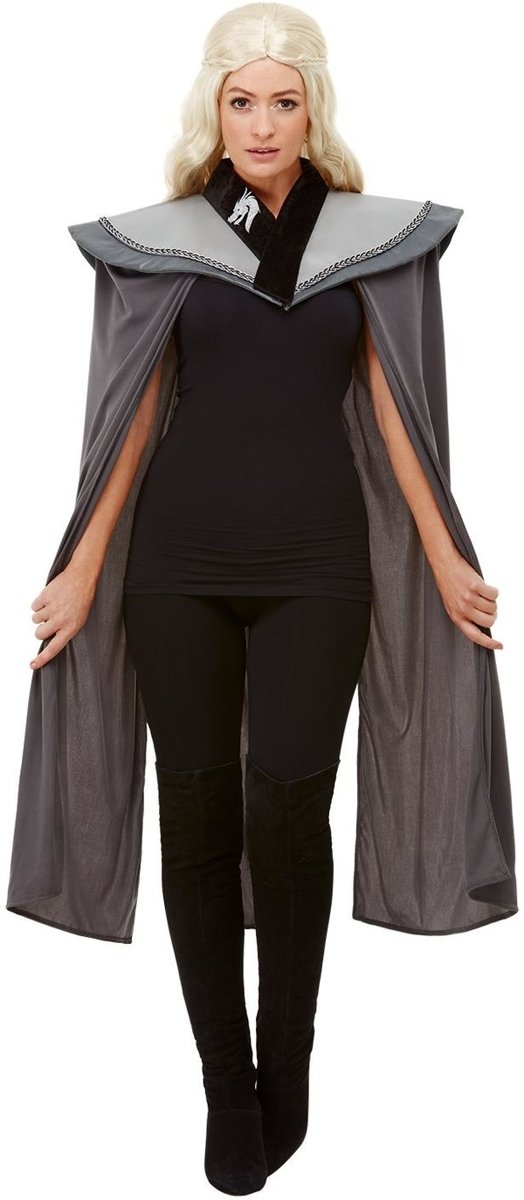 Elfen Feeen & Fantasy Kostuum | Middeleeuwse Cape Strijder Koningin Vrouw | One Size | Carnaval kostuum | Verkleedkleding